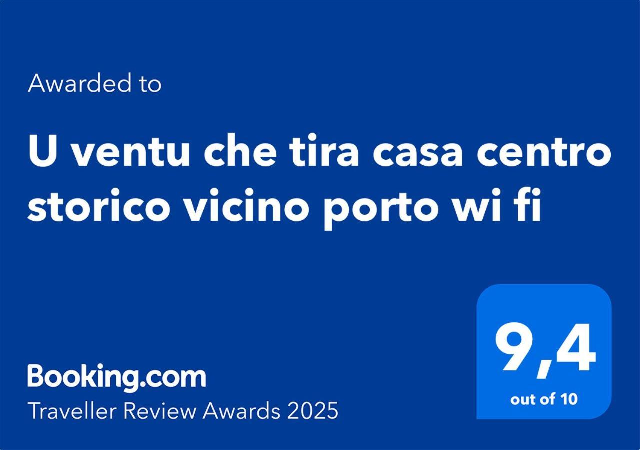 Вилла U Ventu Che Tira Casa Centro Storico Vicino Porto Wi Fi Трапани Экстерьер фото